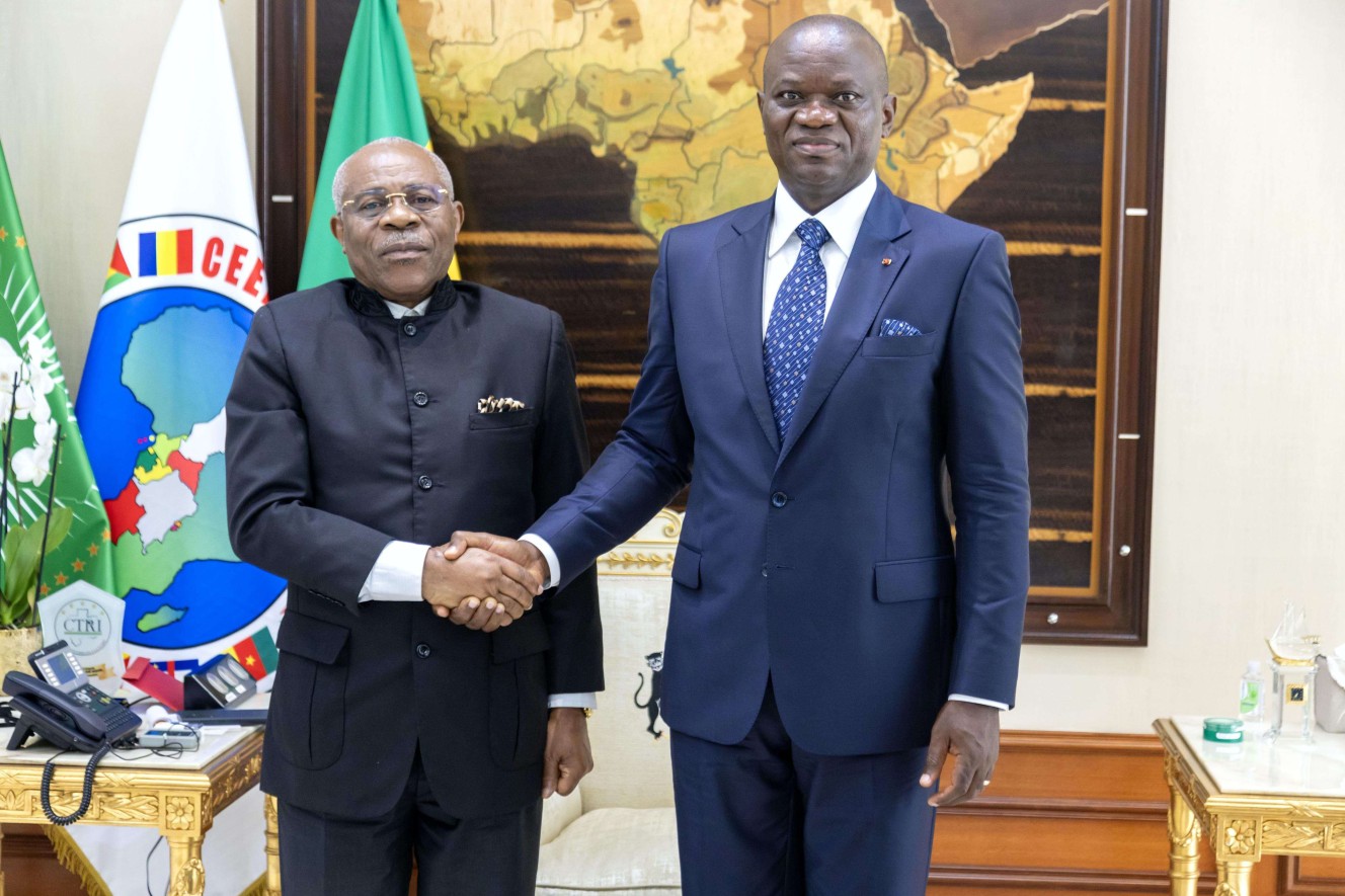 Renforcement de l’intégration sous-régionale : Le Président Oligui Nguema reçoit le Président de la Commission de la CEMAC