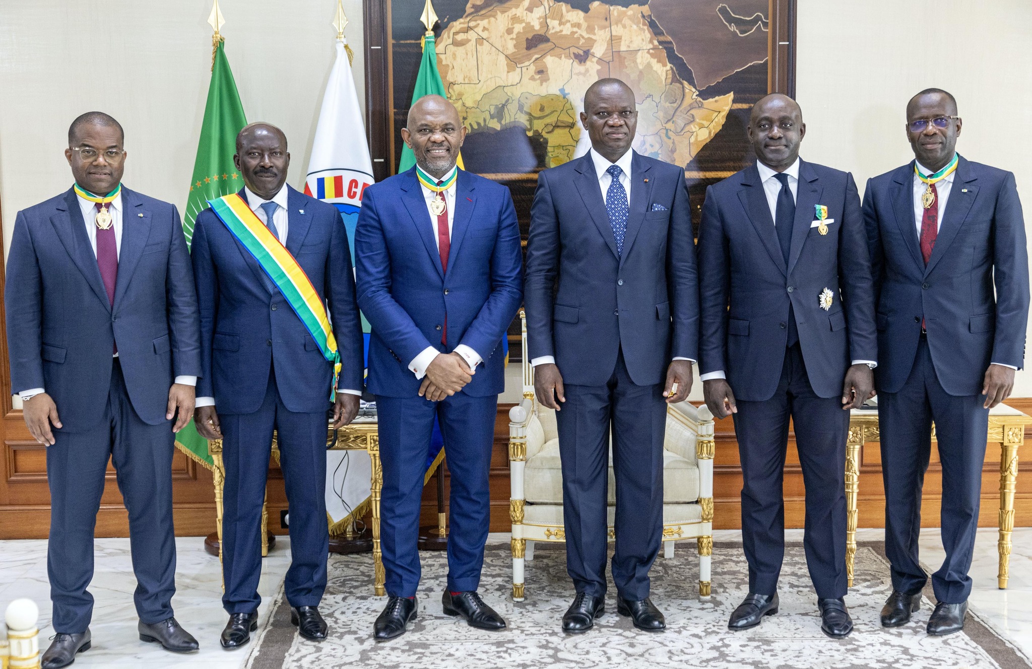 Partenaires décorés, confiance renouvelée : le Chef de l’État reçoit les alliés du développement