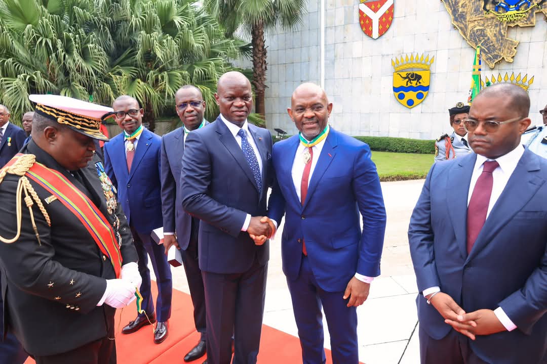 Oligui Nguema honore les artisans du redressement économique