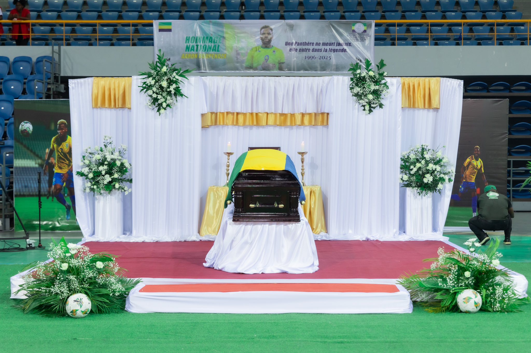 Nécrologie : Hommage de la Nation à Aaron Boupendza, l&rsquo;étoile du football gabonais