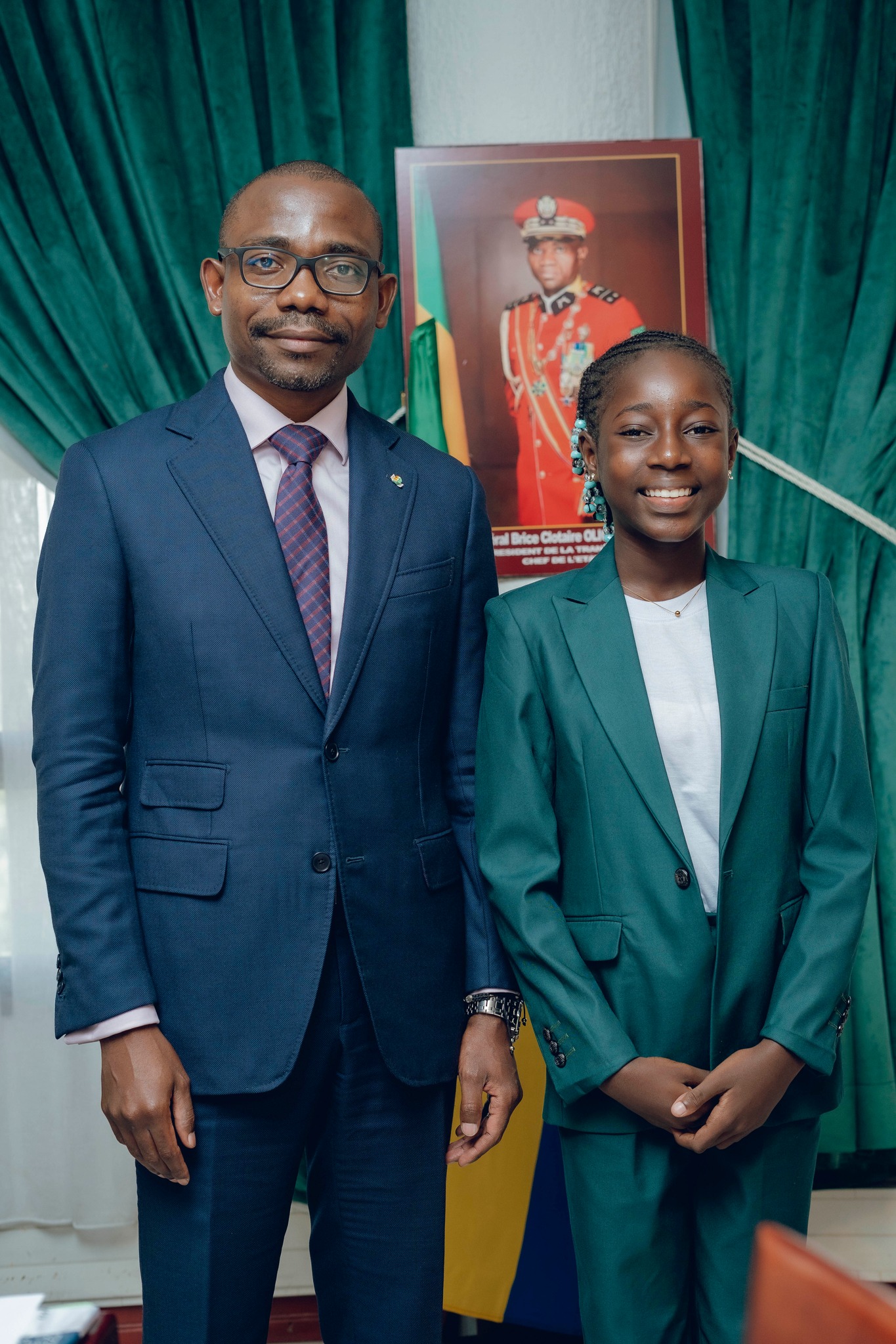 ADZABE Etia, 11 ans, la petite grande voix du Gabon contre le plastique