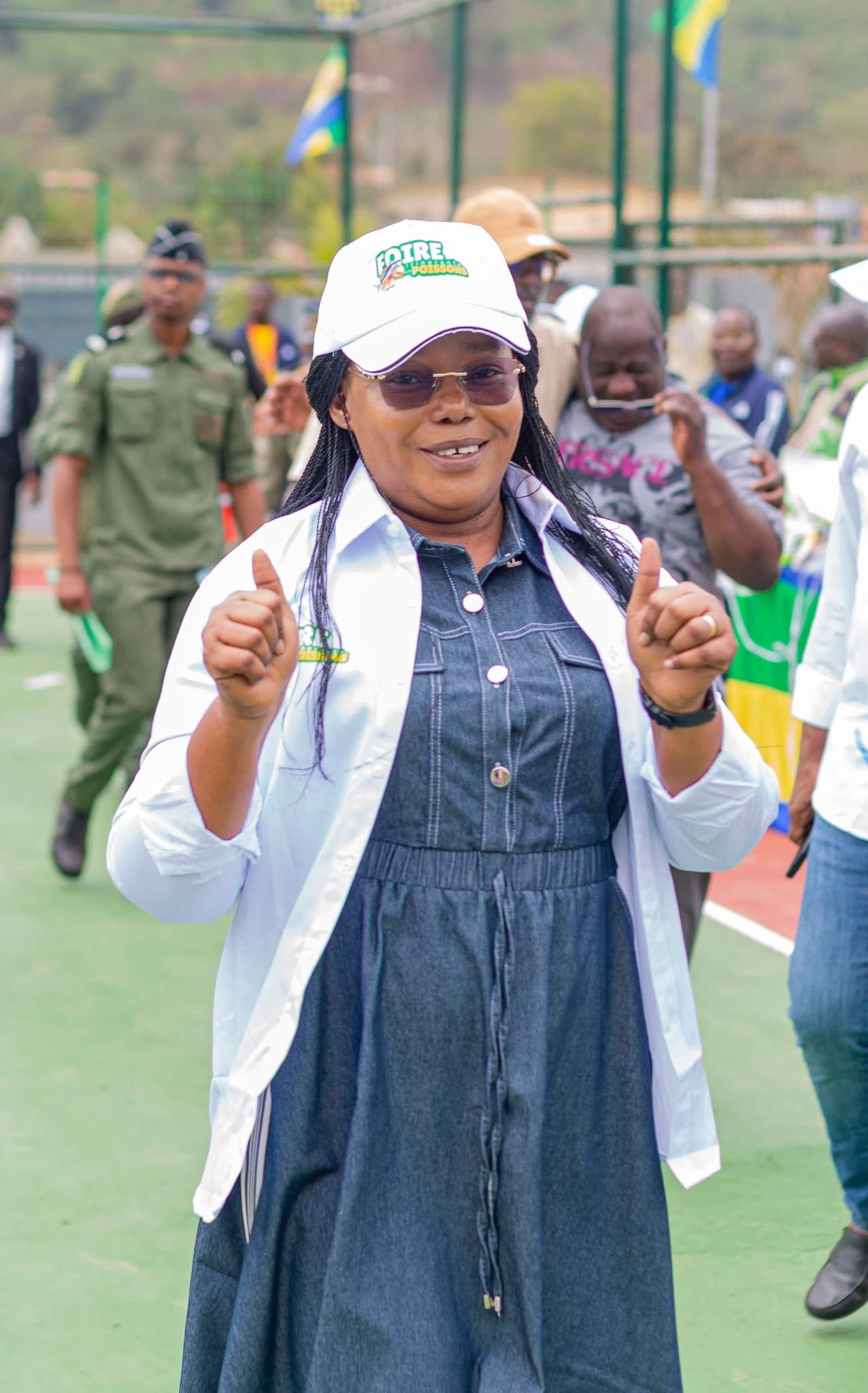 Tchibanga : Madame Elodie Diane Fouefoue Sandjoh réaffirme son engagement aux côtés du Chef de l’État