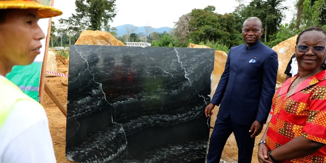 Nyanga : Une nouvelle usine de transformation de marbre en construction à Doussiéguoussou