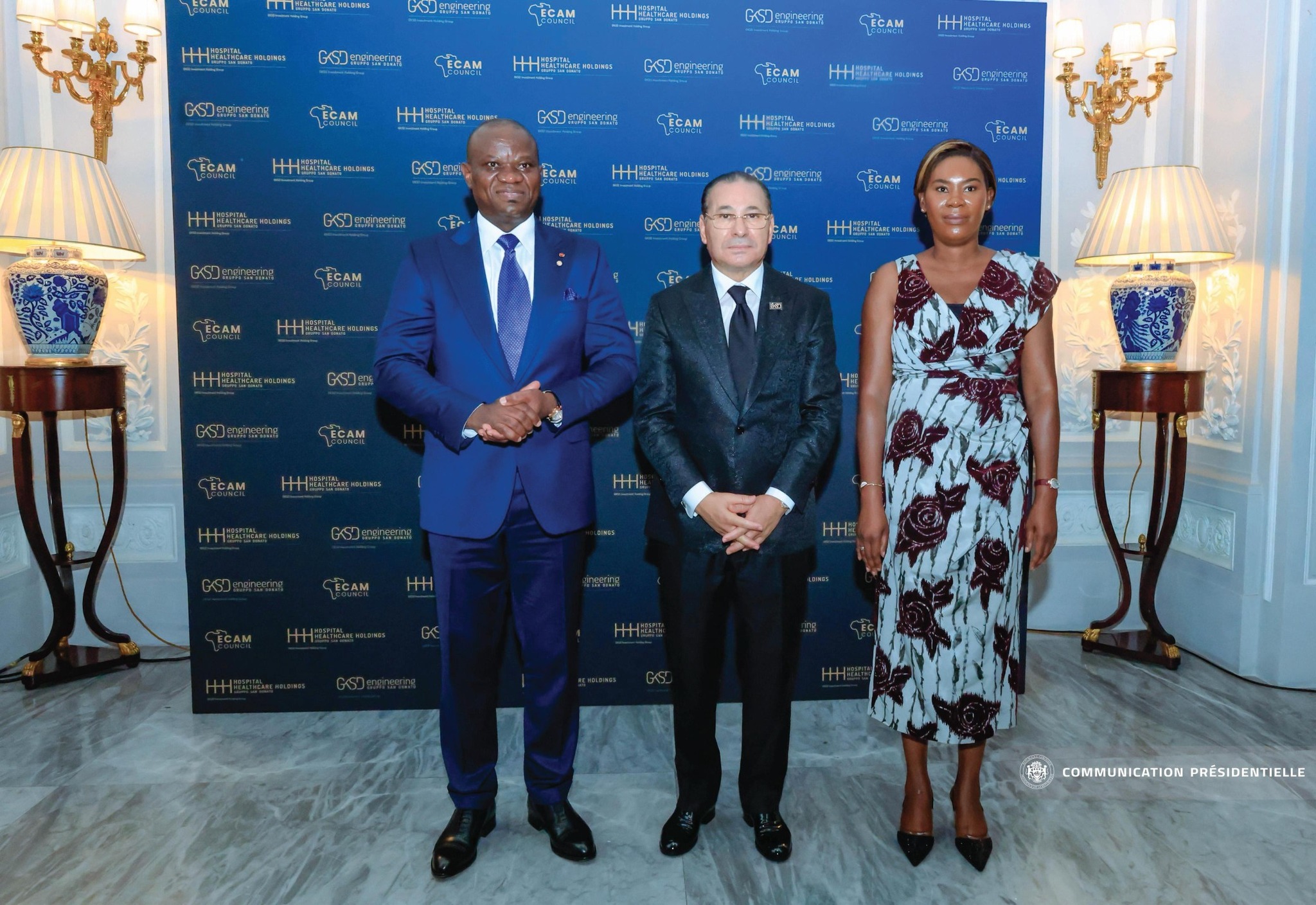 Dîner stratégique à Rome : le Chef de l’État séduit les investisseurs italiens