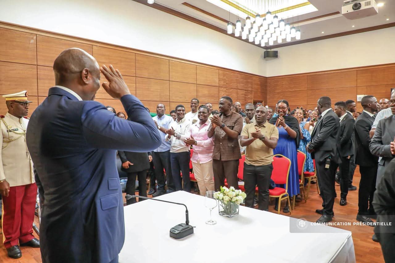 Le Président Brice Clotaire Oligui Nguema à Conakry : à l’écoute de la jeunesse gabonaise de Guinée Conakry, République de Guinée