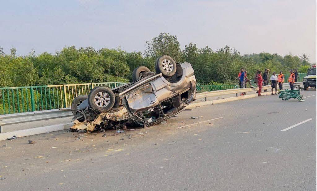 Un serpent provoque un accident sur la voie de contournement de Libreville