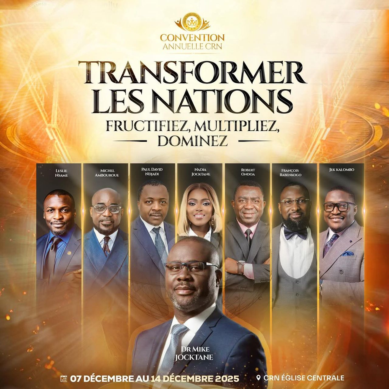 Convention Annuelle CRN 2025 : Fructifiez, Multipliez, Dominez