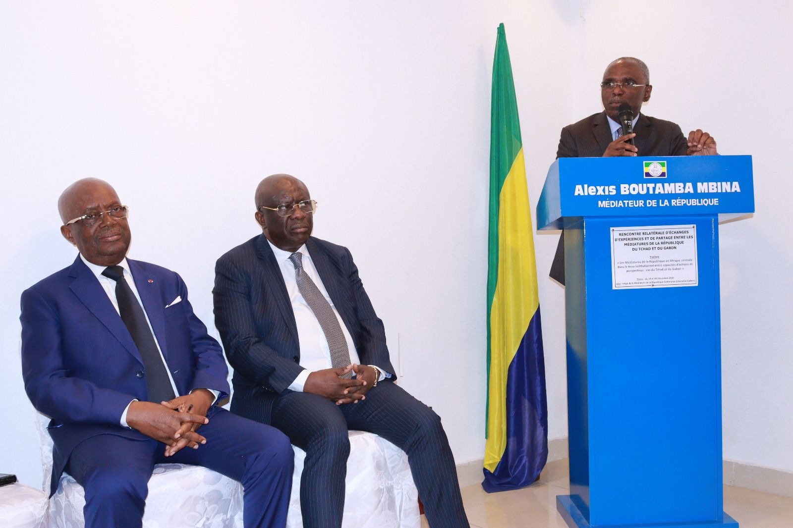 Libreville : Gabon–Tchad, un séminaire pour renforcer la médiation et la coopération institutionnelle en Afrique centrale Libreville : Gabon–Tchad, un séminaire pour renforcer la médiation et la coopération institutionnelle en Afrique centrale