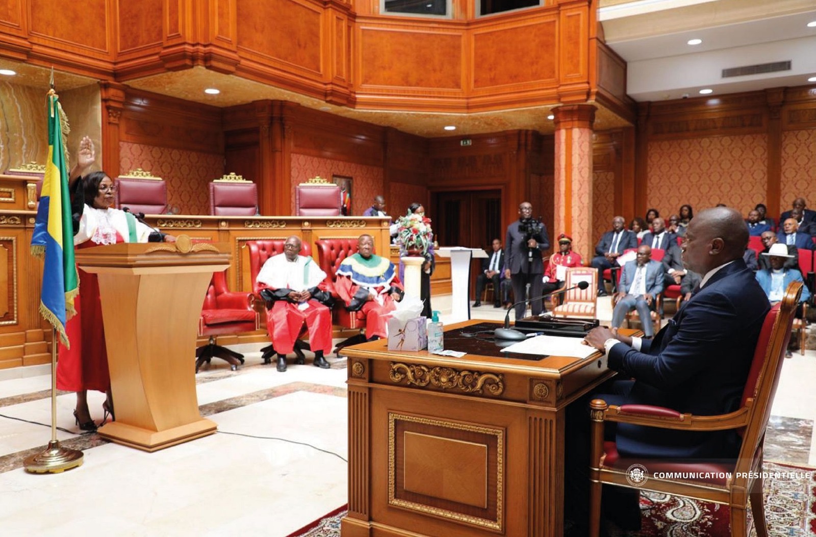 Justice constitutionnelle : le Président de la République assiste à la prestation de serment des nouveaux juges