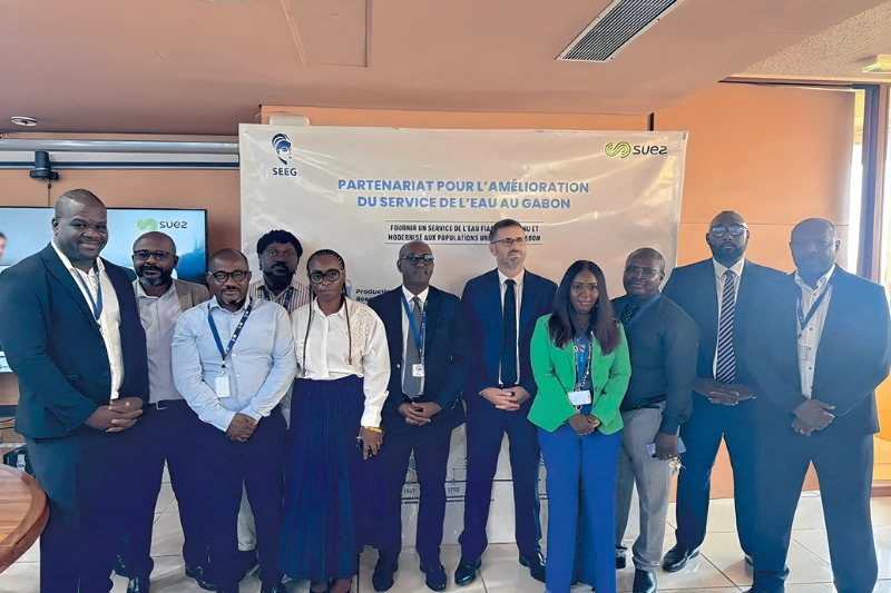 Cap sur une eau de qualité — le partenariat SEEG‑SUEZ entre en phase opérationnelle