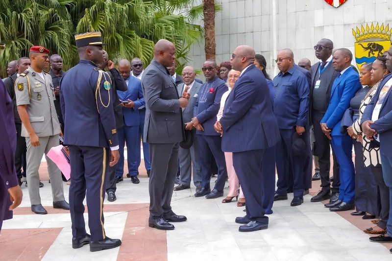 Ogooué-Maritime : une délégation reçue par Oligui Nguema pour préparer une nouvelle dynamique de développement Ogooué-Maritime : une délégation reçue par Oligui Nguema pour préparer une nouvelle dynamique de développement