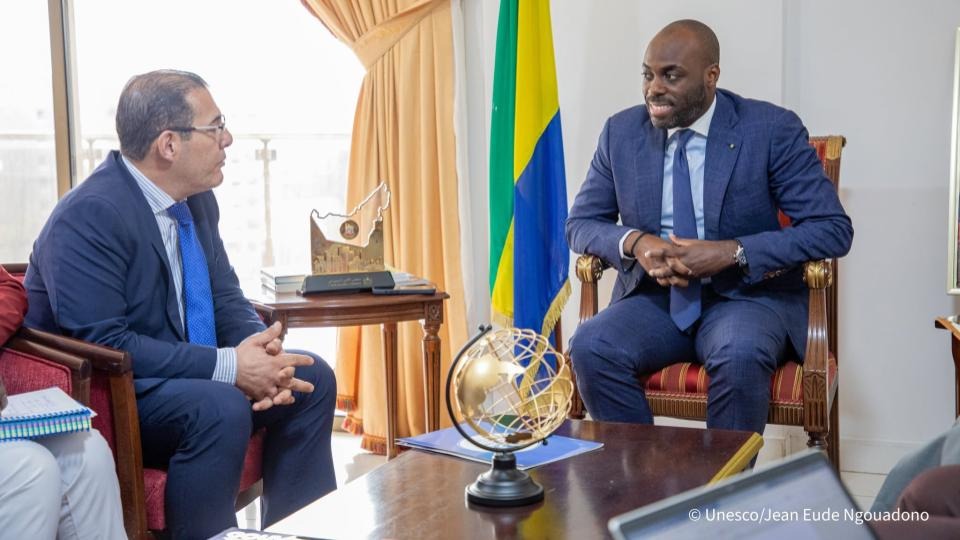 Transformation numérique : le Gabon et l’UNESCO renforcent leur coopération autour de l’IA et de la digitalisation Transformation numérique : le Gabon et l’UNESCO renforcent leur coopération autour de l’IA et de la digitalisation