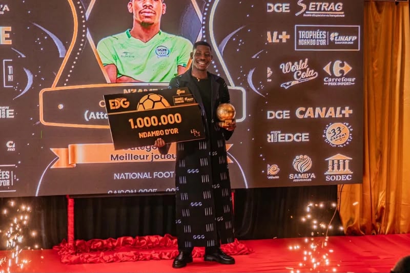 Ndambo d’Or 2026 : Caleb Nzamba détrône Josias Mengome et s’impose comme le roi du National-Foot