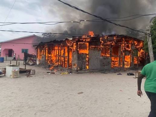 Libreville : cinq maisons ravagées par un incendie à Gabon Store