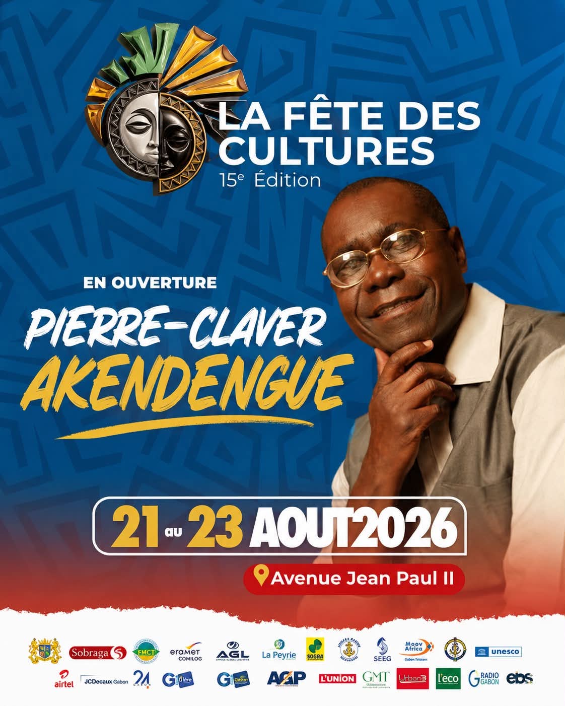 Fête des cultures : Pierre Claver Akendengue ouvre les festivités ce 21 août