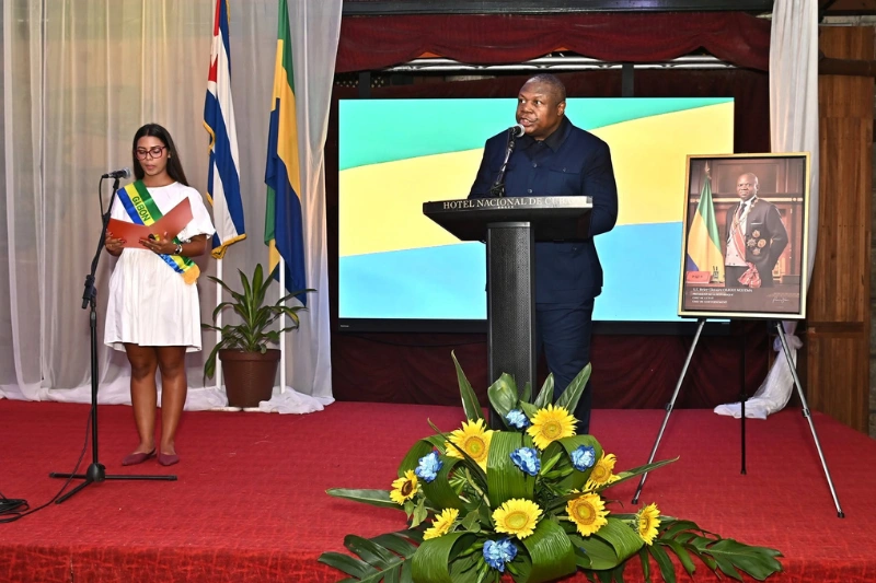 Gabon-Cuba : l’ambassade célèbre le 17 août aux couleurs du Gabon