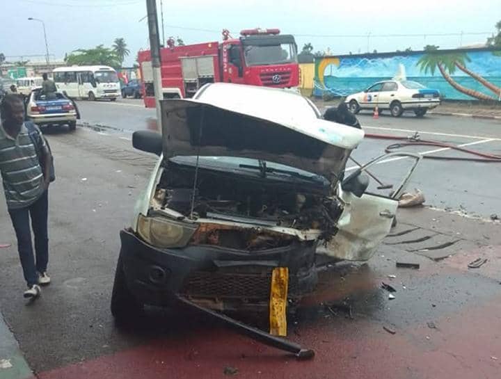 Port-Gentil : un accident au carrefour Léon Mba ravive les inquiétudes sur les feux tricolores Port-Gentil : un accident au carrefour Léon Mba ravive les inquiétudes sur les feux tricolores