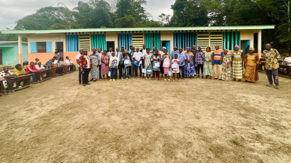Komo-Kango : l’école d’Ayeme Agoula retrouve une nouvelle jeunesse